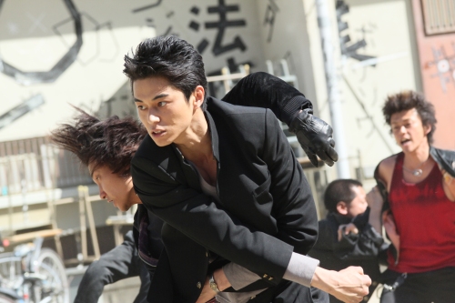 Higashide Masahiro in Crows Explode, the third in the Crows movie trilogy. (Photo credit: japantimes.co.jp)